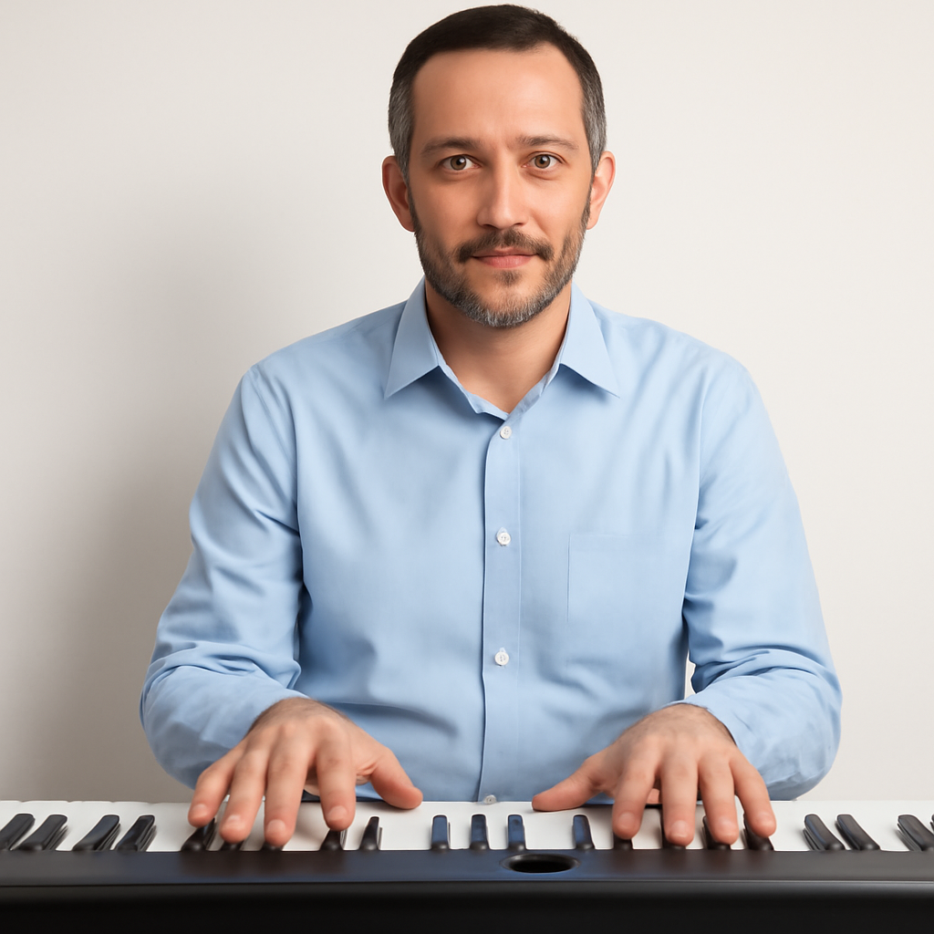 apostila de Como tocar teclado