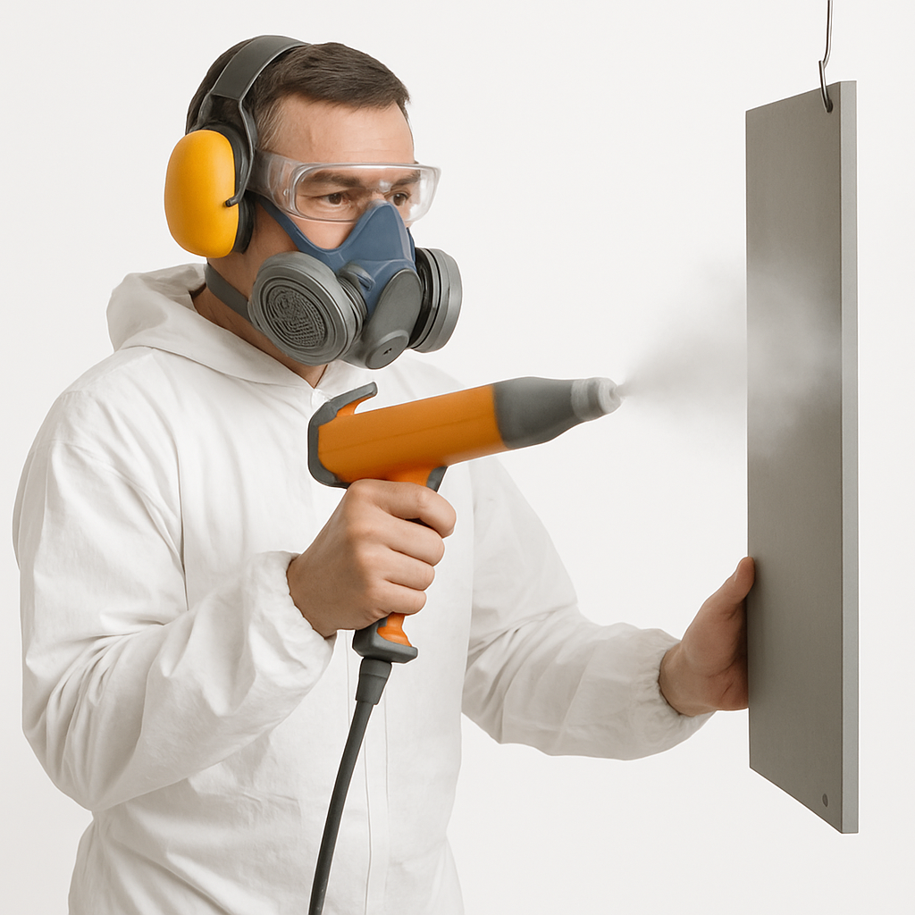 curso de Pintura eletrostática a pó
