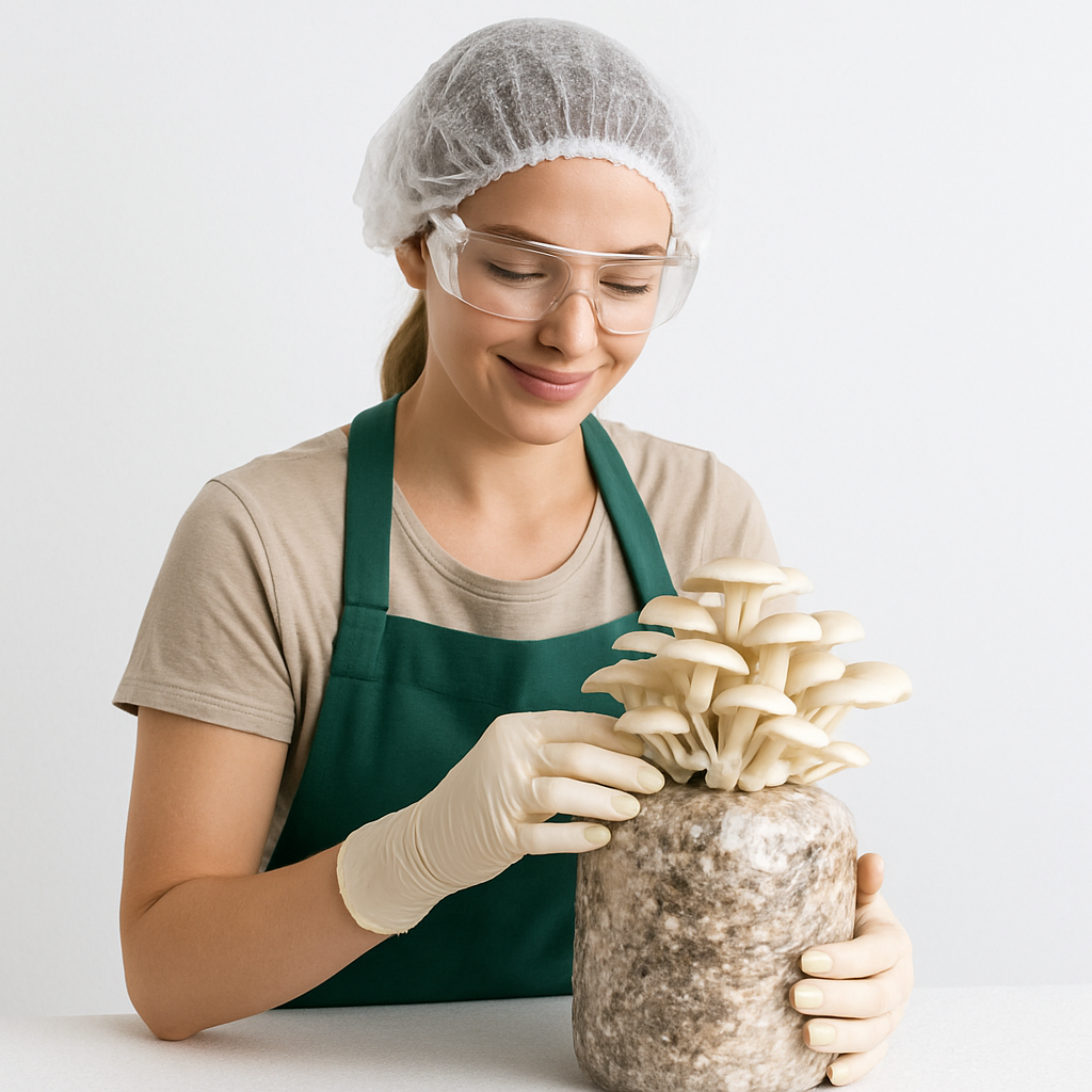 curso de Cultivo de shimeji
